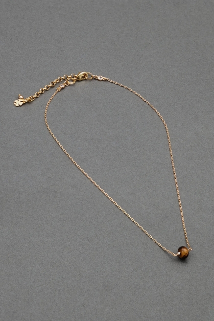 DELICATE TIGERS EYE PENDANT, image 1