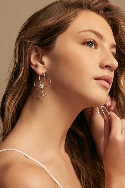 WIRE DAISY EARRING, image 2