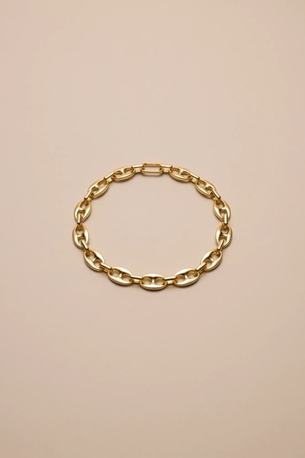 CHAIN LINK CHOKER NECKLACE, image 1