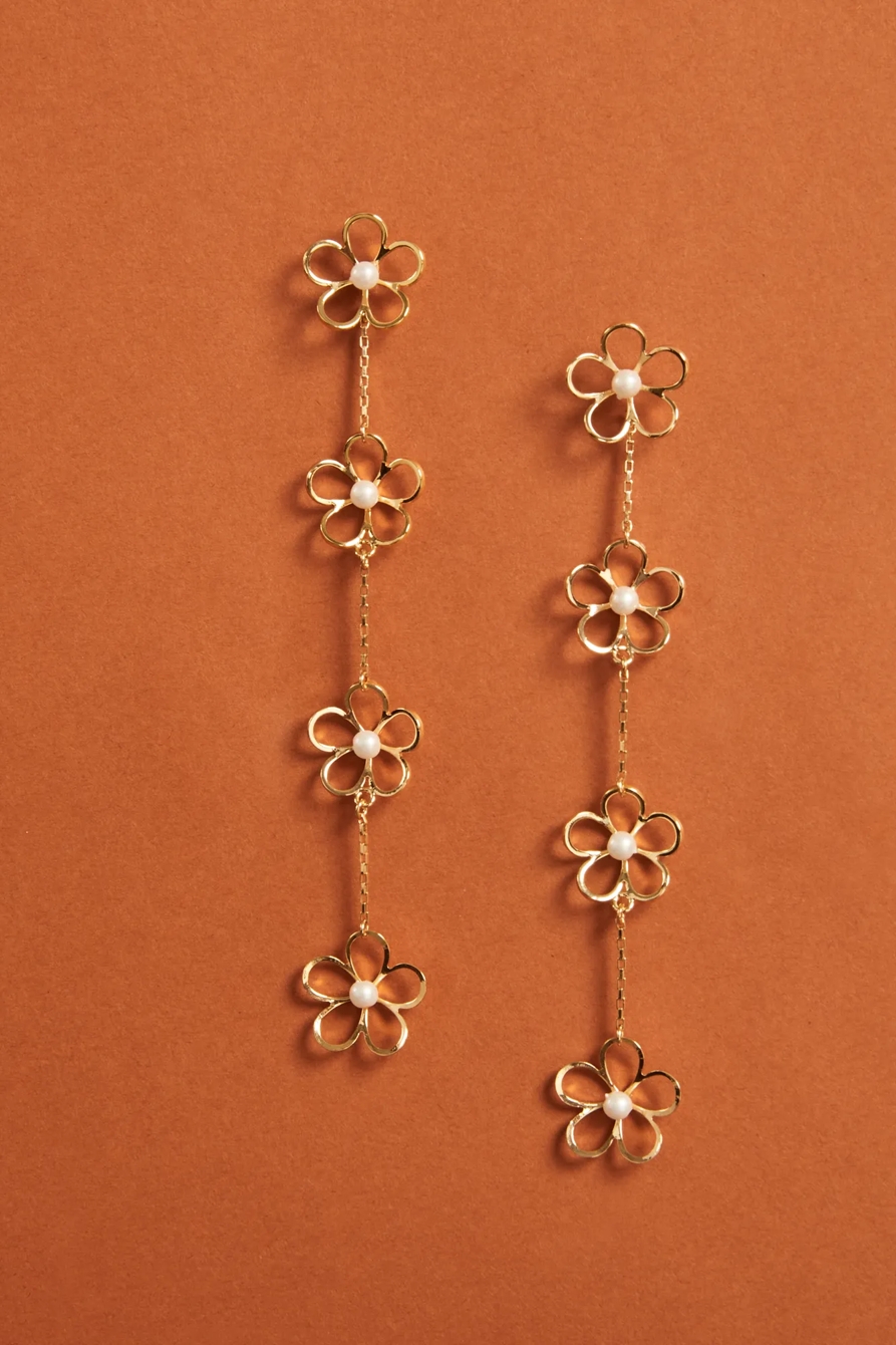 DAISY DROP STATEMENT EARRING, image 2