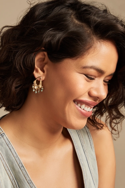 CHARM DROP EARRINGS, image 1