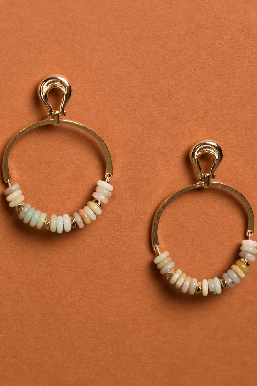 BEADED STATEMENT EARRINGS, image 2