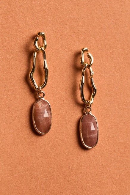 DOUBLE DROP EARRINGS, image 1