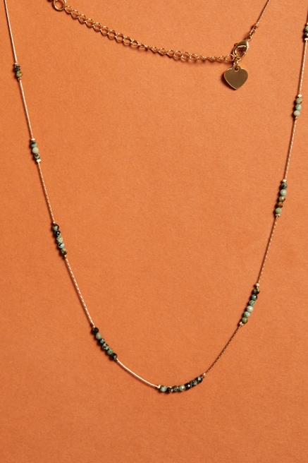 DELICATE STONE NECKLACE, image 2