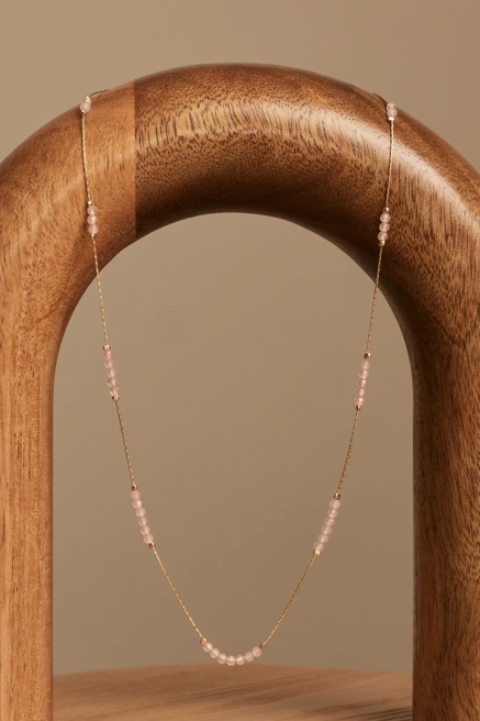 DELICATE STONE NECKLACE, image 1