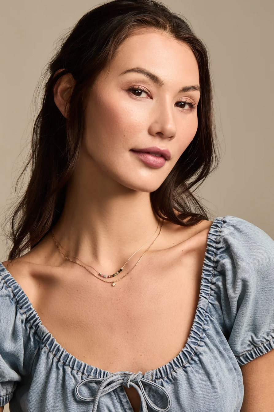 DELICATE LAYERED NECKLACE, image 2