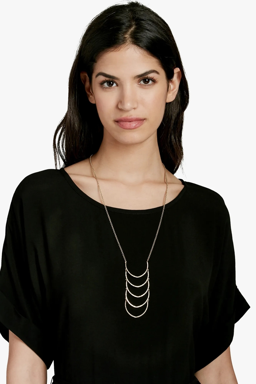FINE LADDER NECKLACE, image 2