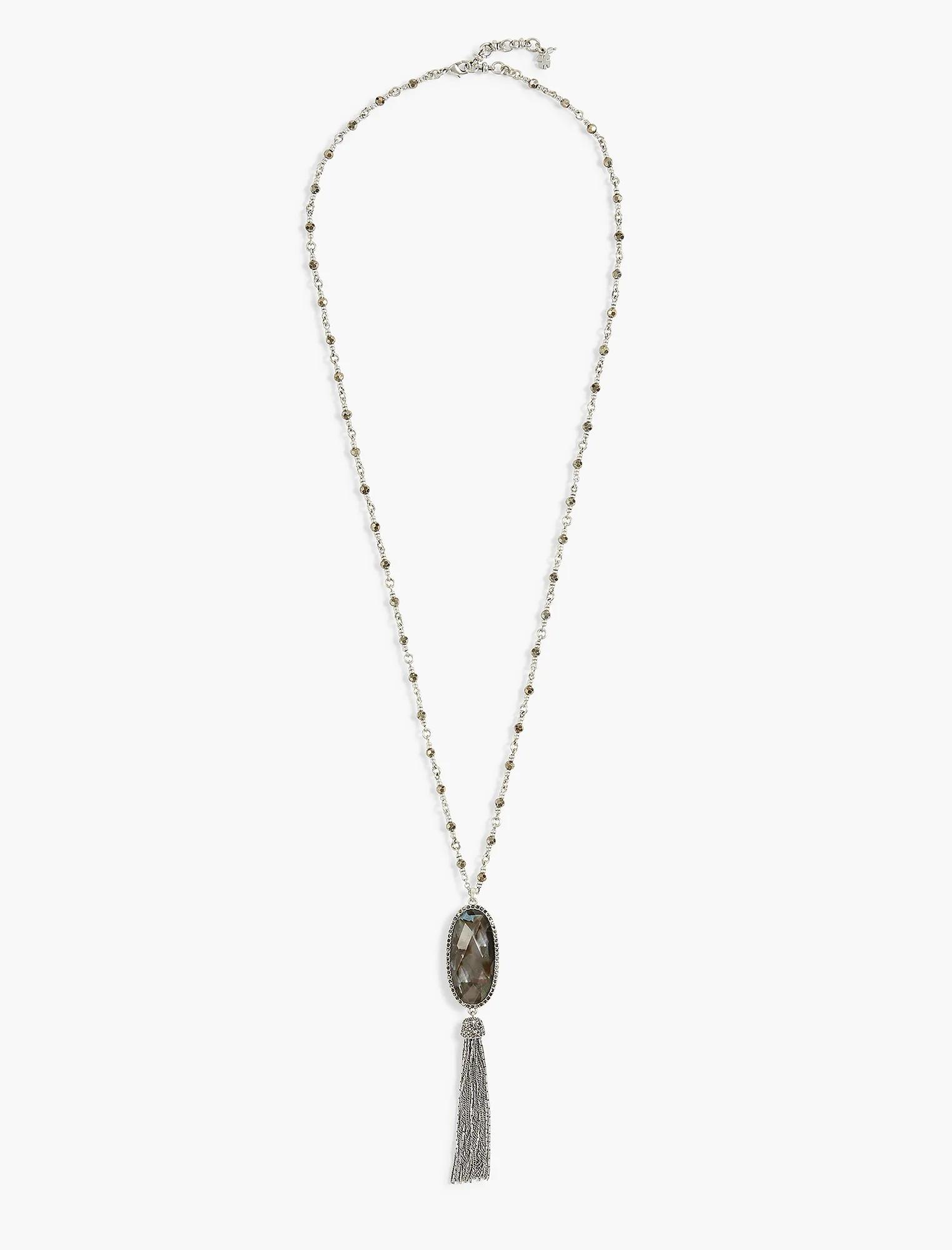 REVERSIBLE TASSEL NECKLACE, image 3