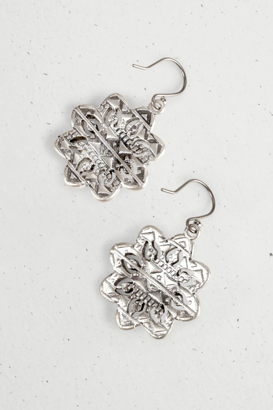 FLOWER DROP EARRINGS, image 4