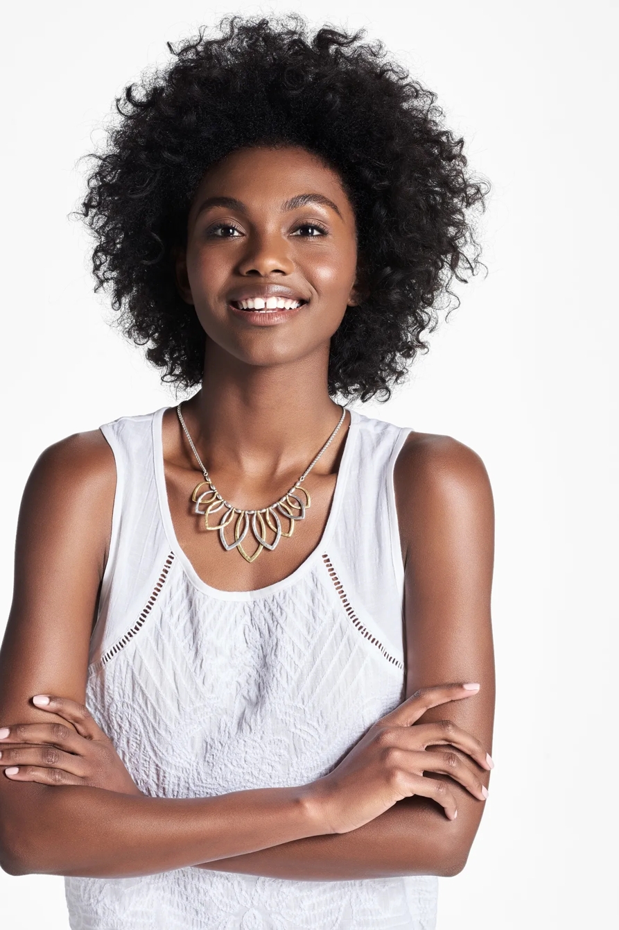 PETAL COLLAR NECKLACE, image 2