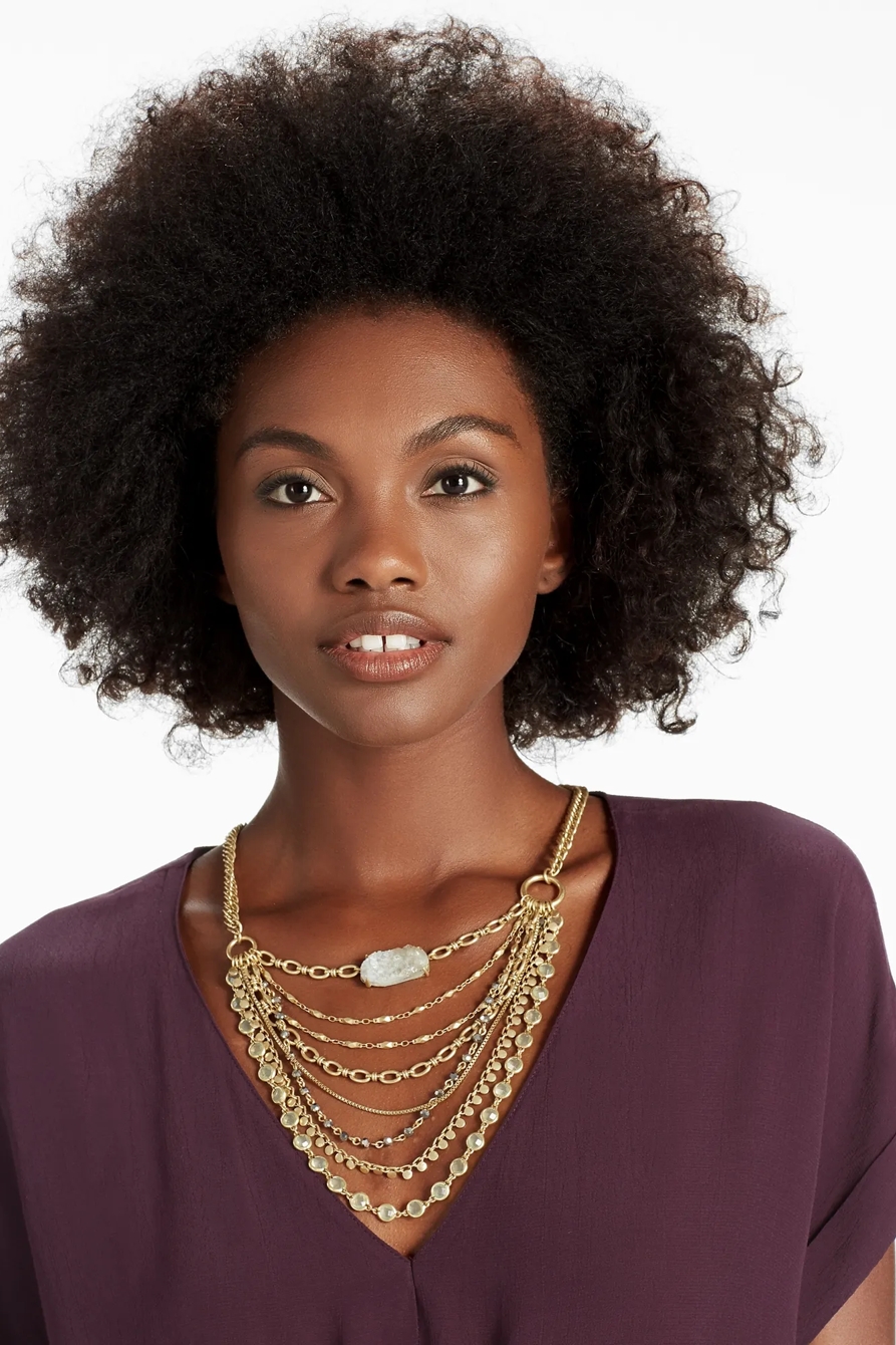 DRUZY CHAIN NECKLACE, image 2