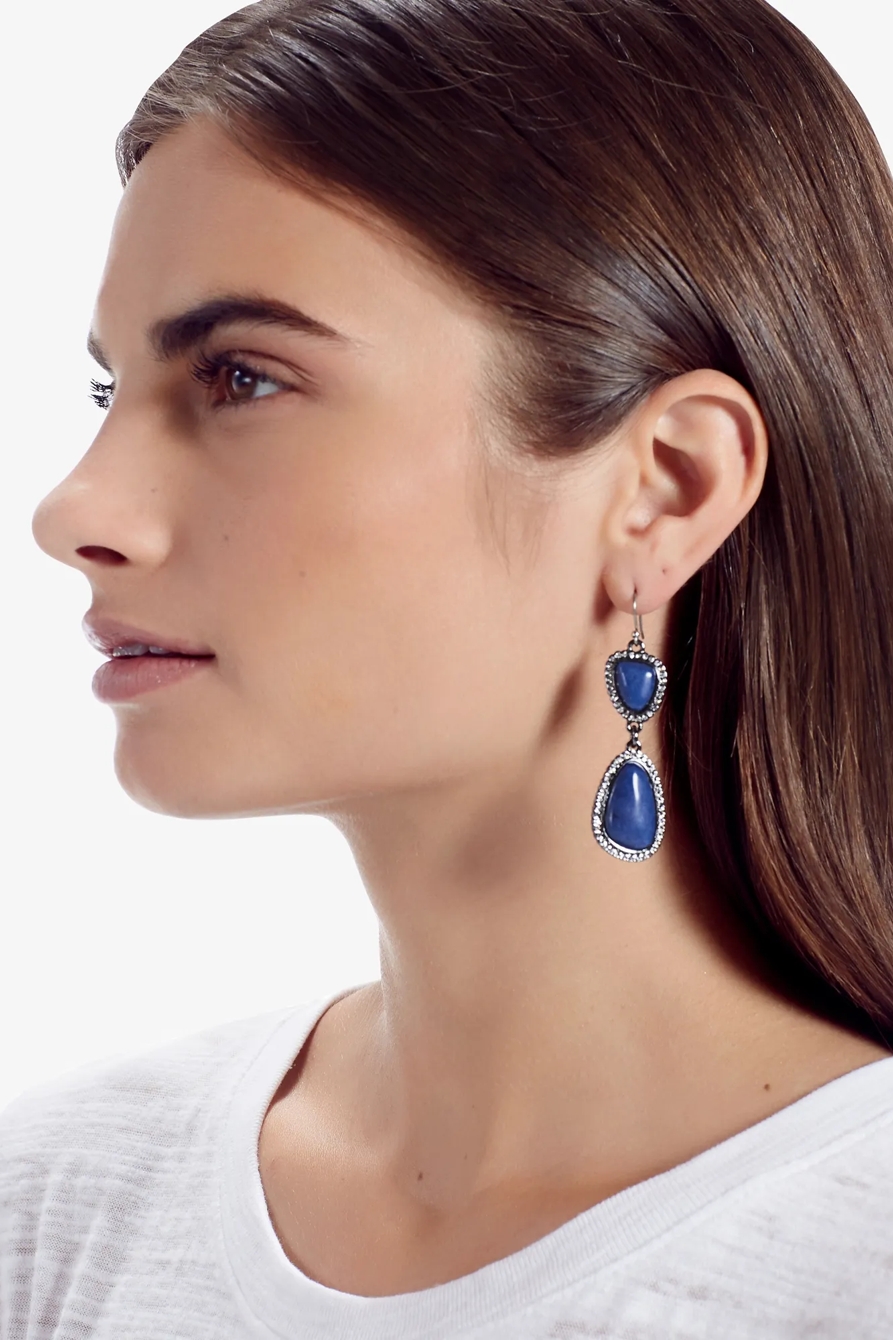 DOUBLE DROP EARRING, image 2