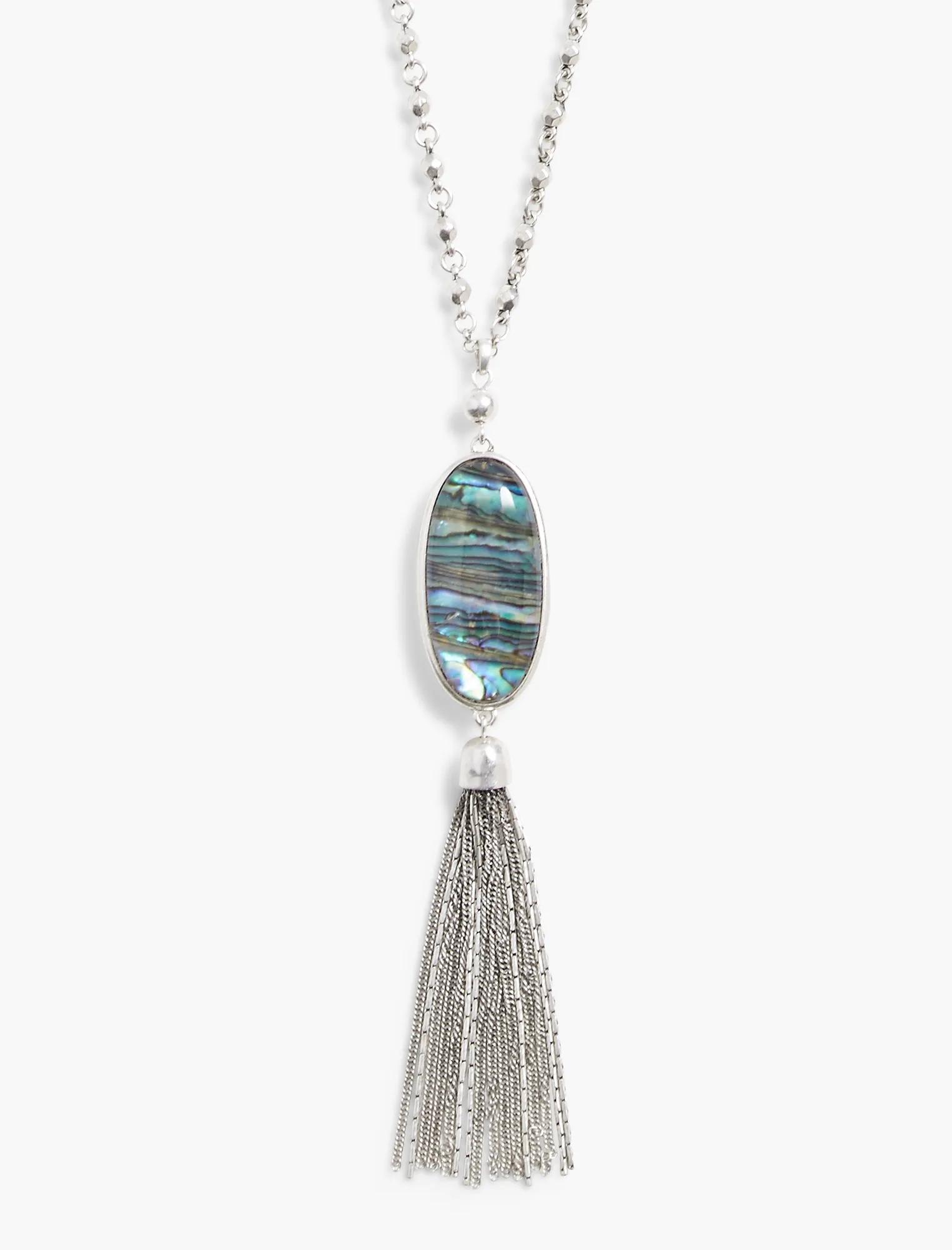 REVERSIBLE TASSEL PENDANT, image 2