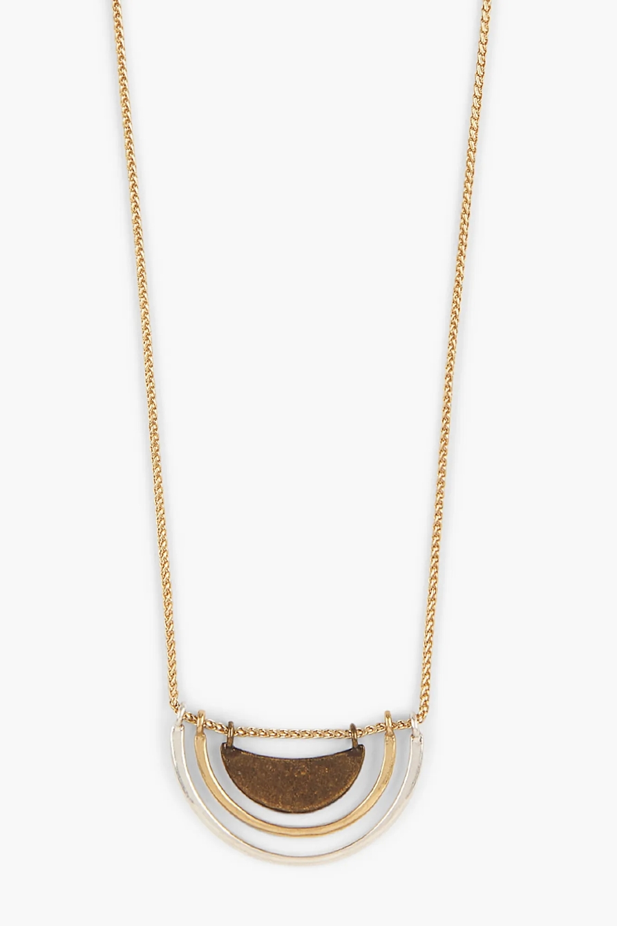 TRI TONE COLLAR NECKLACE, image 3
