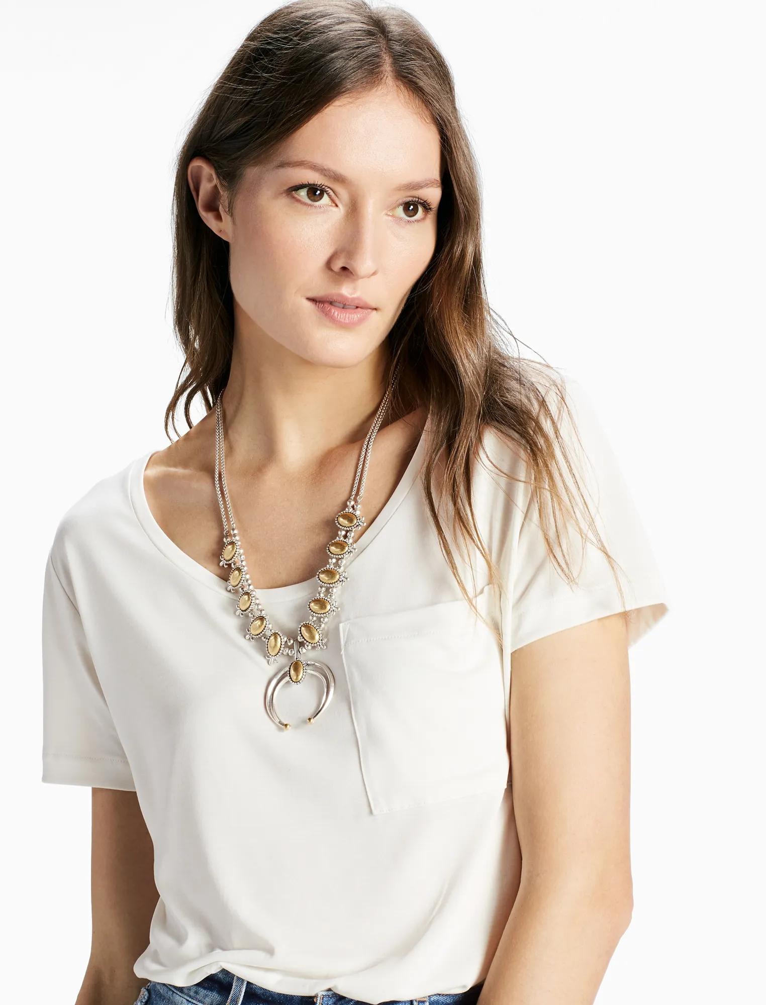 SQUASH BLOSSOM NECKLACE, image 2