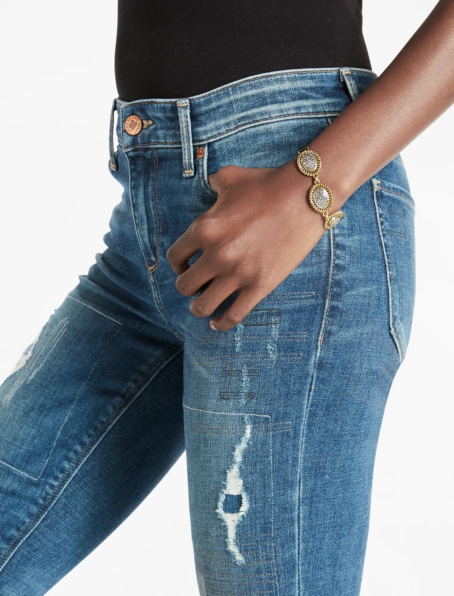 LINK LEATHER BRACELET, image 2