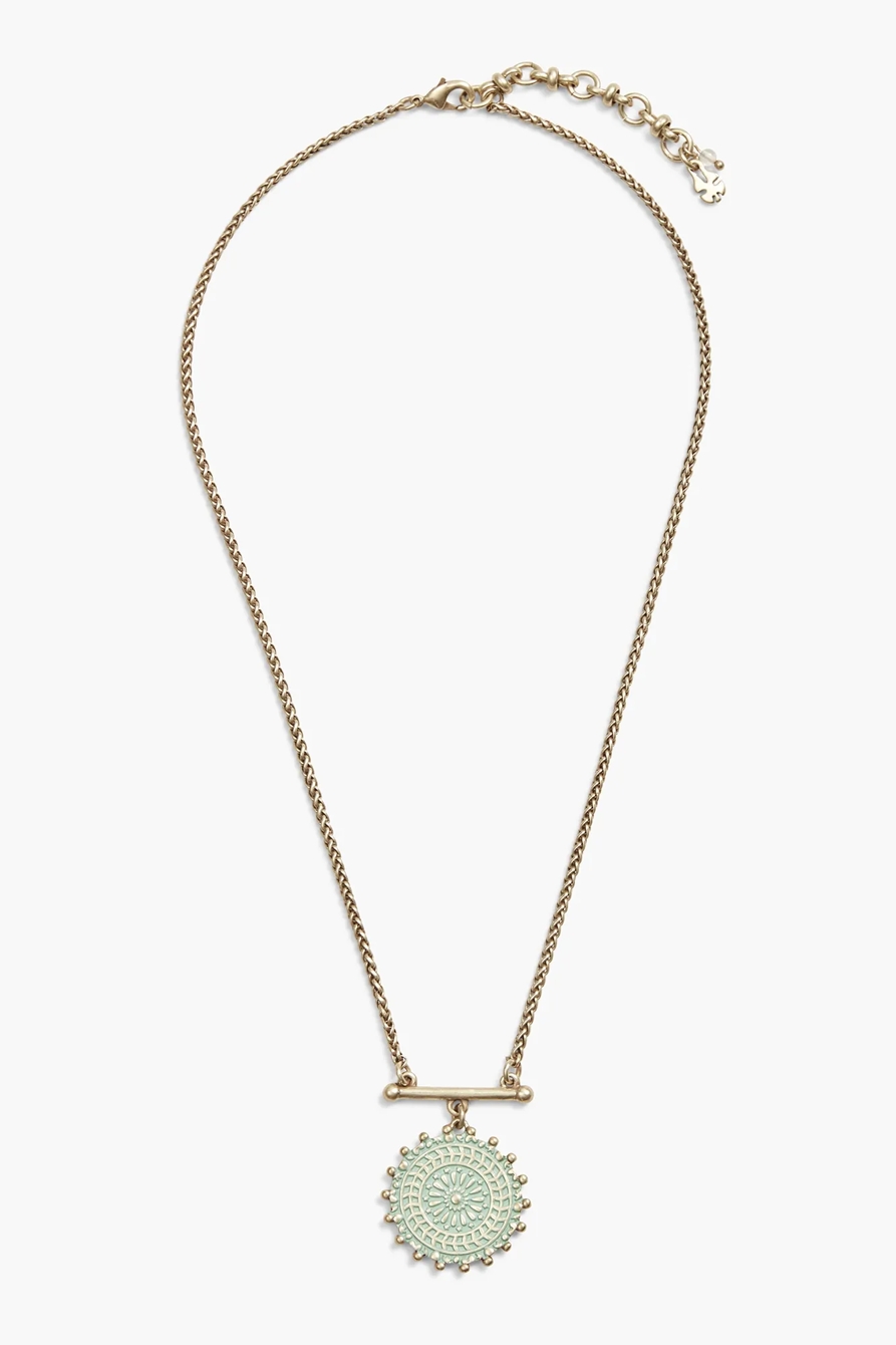 MEDALLION NECKLACE, image 1