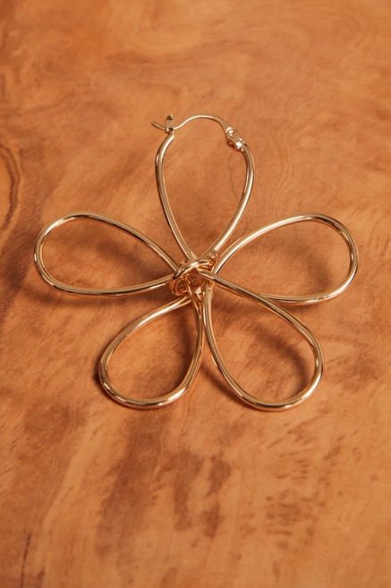 WIRE DAISY EARRING, image 2