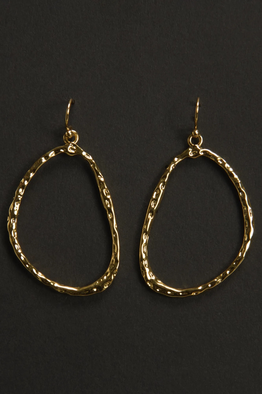 DROP HOOP EARRINGS, image 2