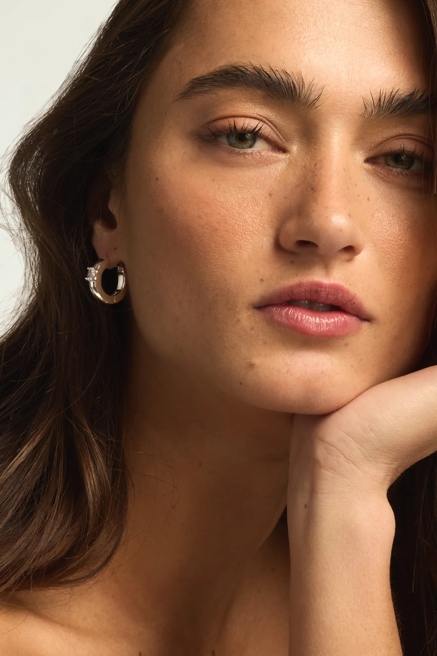 STONE MINI HOOPS, image 1