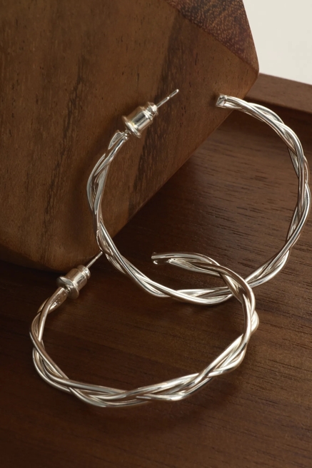 BIG TWIST HOOPS, image 1
