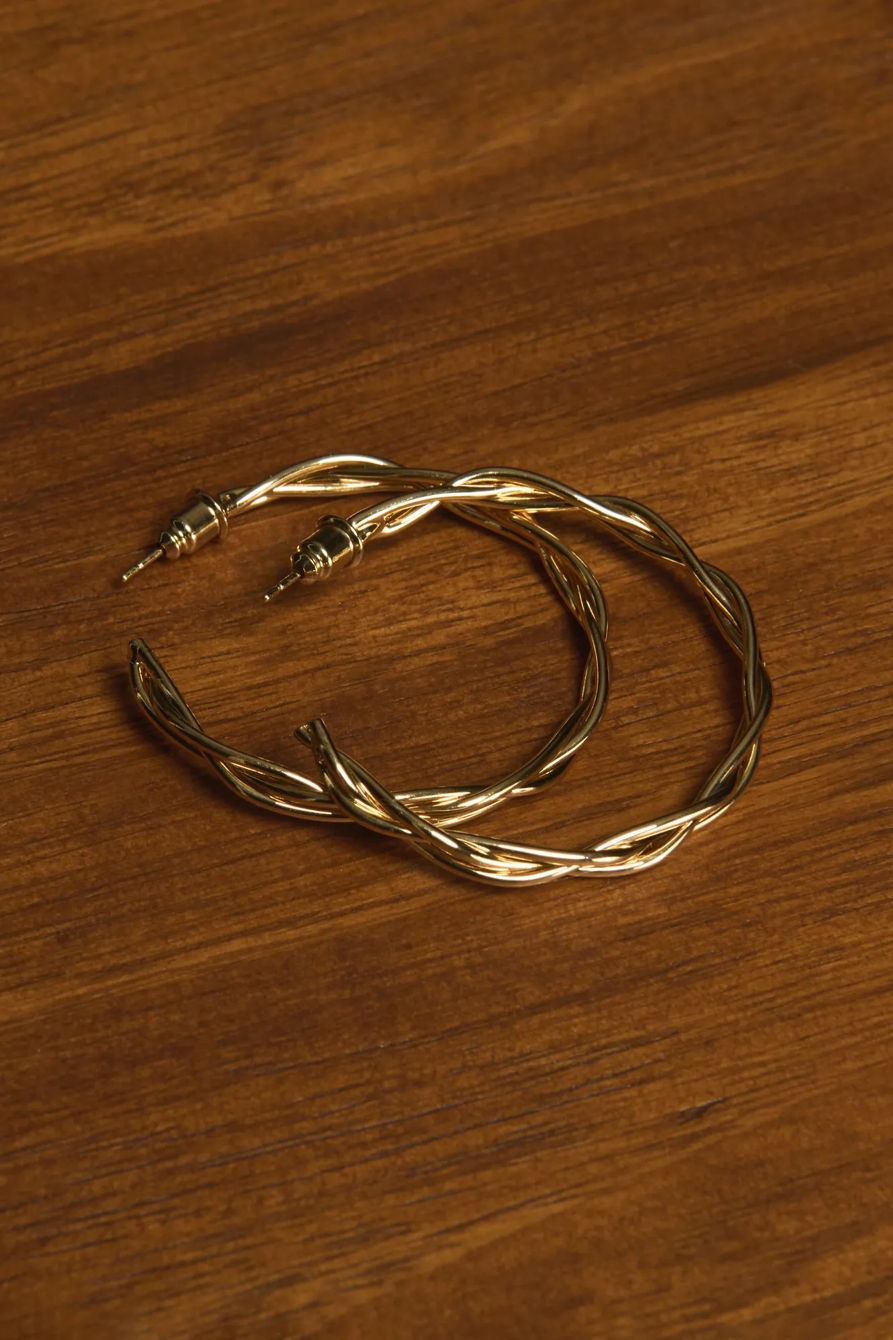 BIG TWIST HOOPS, image 2