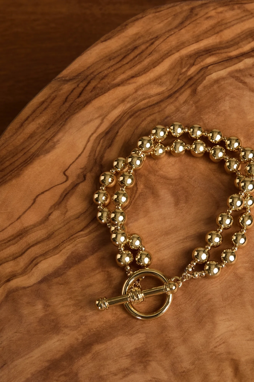 BALL CHAIN TOGGLE BRACELET, image 2