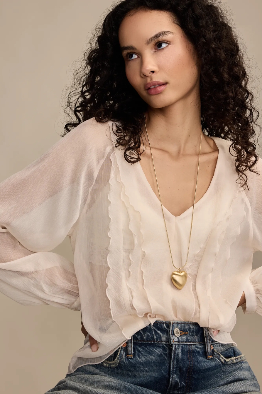 PUFFY HEART NECKLACE, image 2