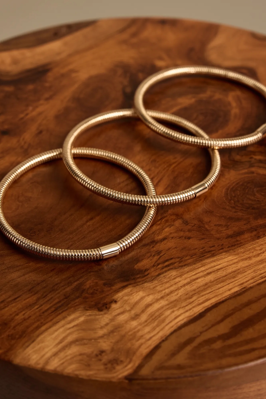 COILED BRACELET SET, image 2