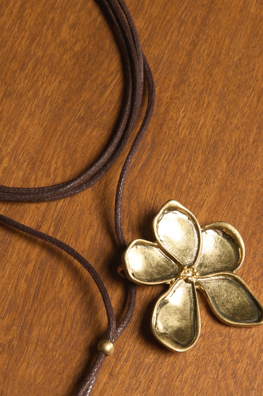 Long Flower Necklace, image 2