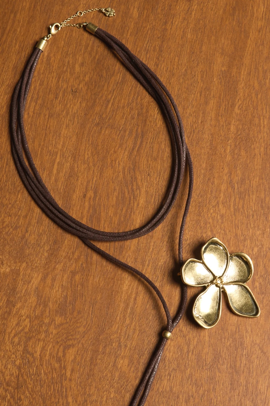 Long Flower Necklace, image 3