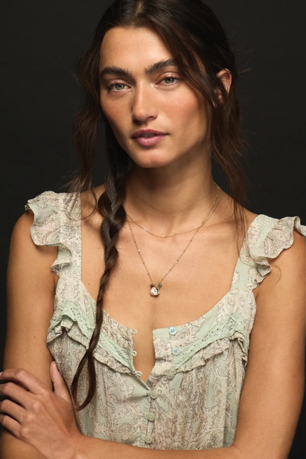 Layered Charm Necklace, image 2