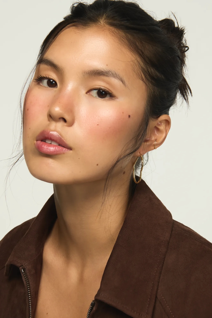 HEART HOOP EARRINGS, image 2