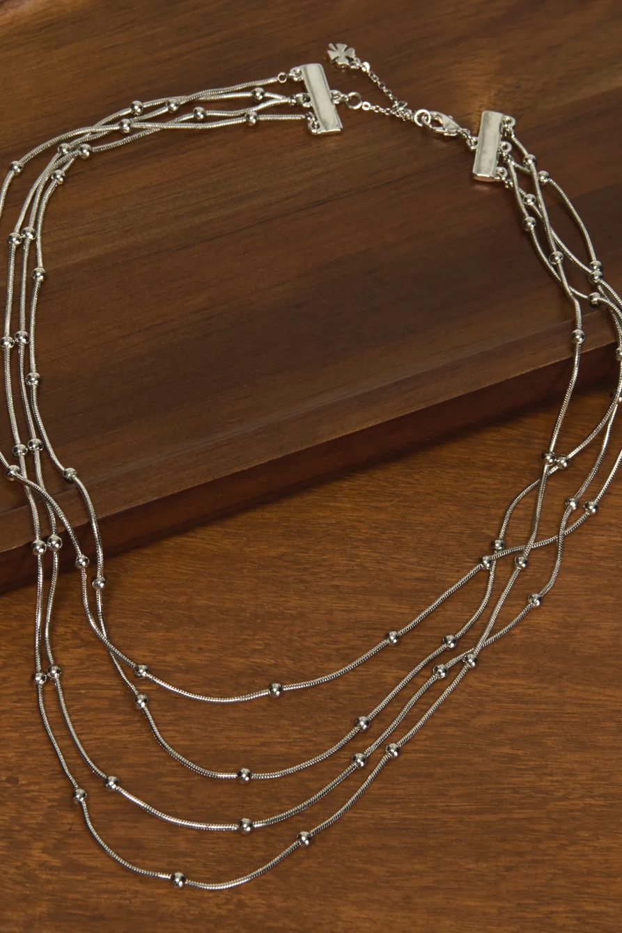 Layered Chain Necklace, image 2