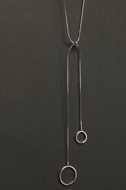 Circle Chain Necklace, image 2