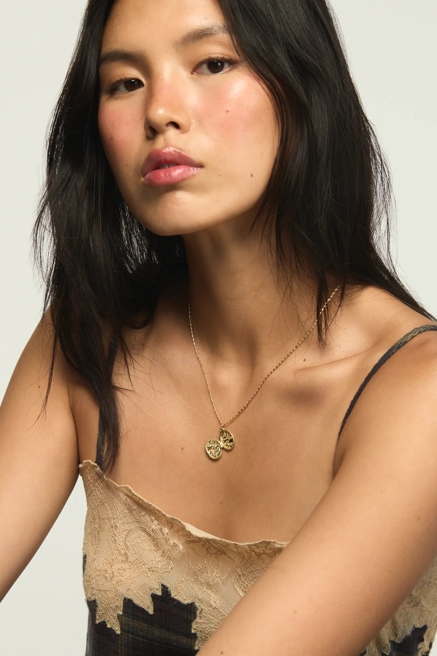 FLOWER LOCKET NECKLACE, image 2