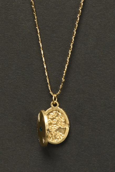 FLOWER LOCKET NECKLACE, image 3