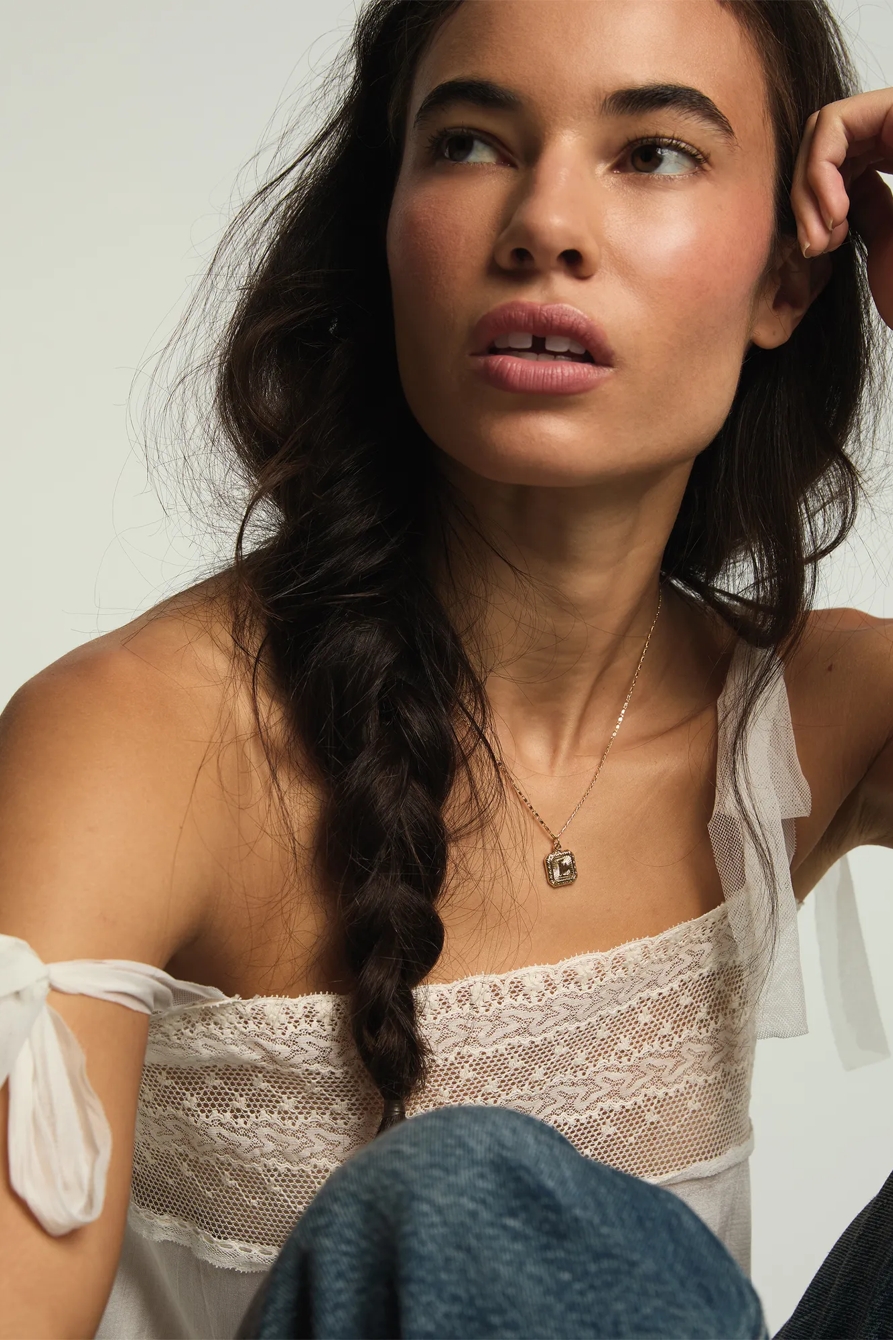 Initial Necklace "L", image 3