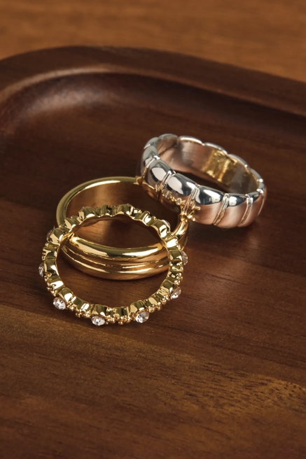 Two Tone Ring Set, image 1