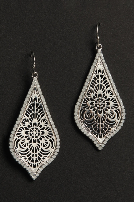 Ornate Drop Earrings, image 2