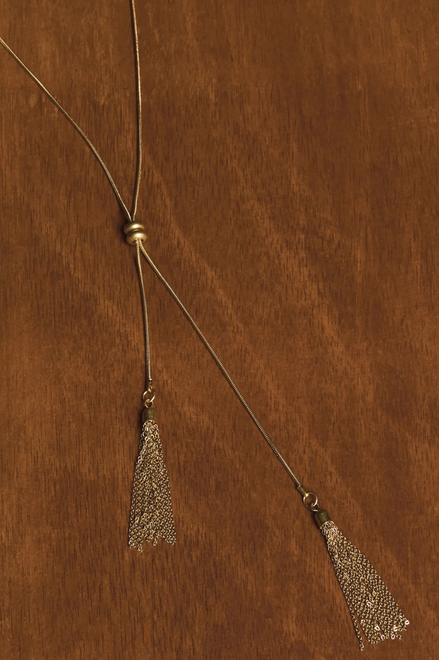 Fringe Bolo Necklace, image 2