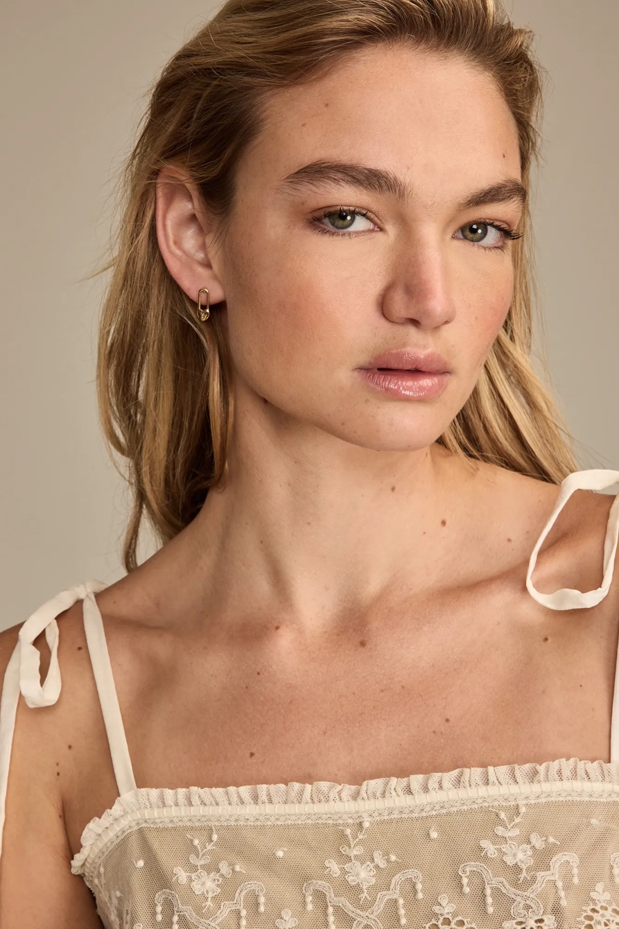 Heart Lock Earring Set, image 2