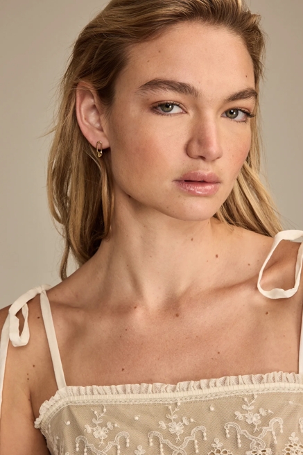 Heart Lock Earring Set, image 2