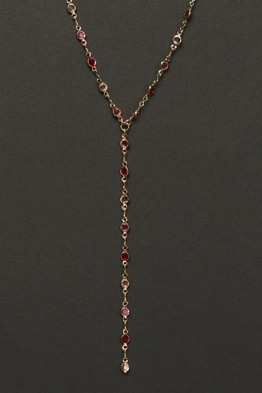 Stone Lariat Necklace, image 2