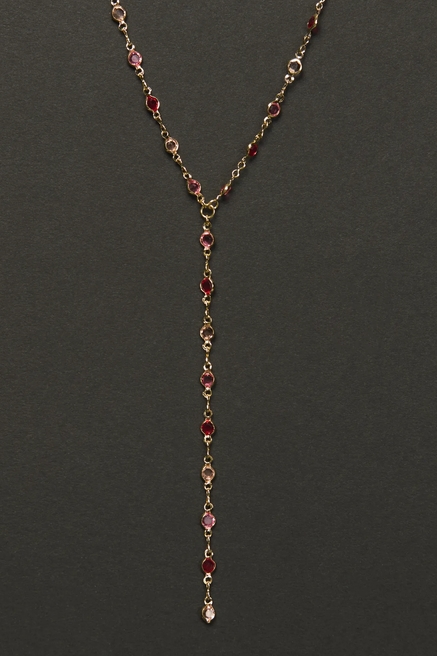 Stone Lariat Necklace, image 2