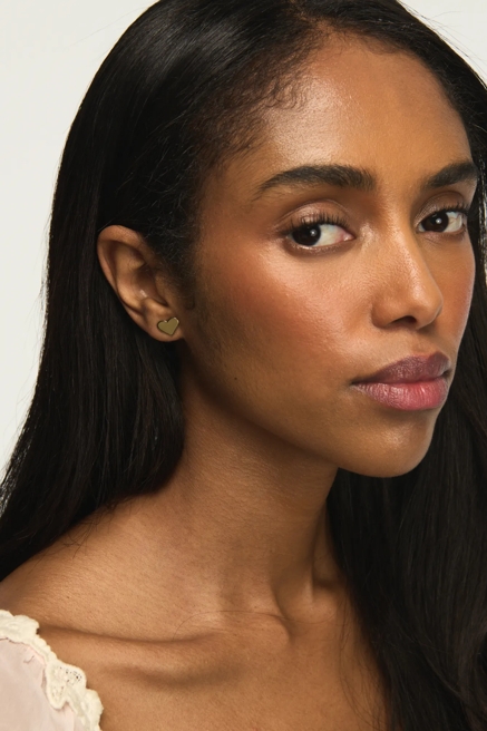 Ball and Heart Studs, image 2