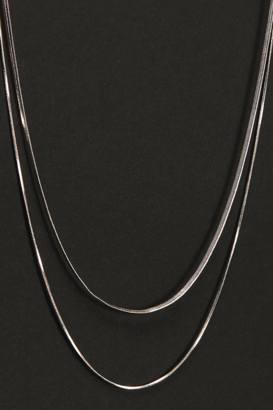 Snake and Curb Chain Set, image 2