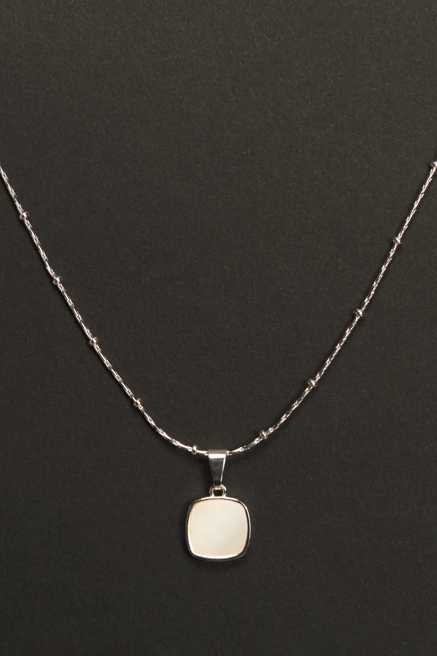 Square Stone Pendant, image 2