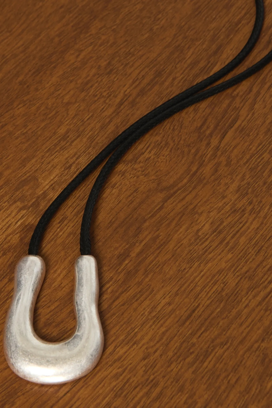 Black Cord with Pendant, image 2