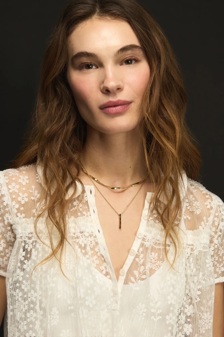 Layered Twisted Chain Necklaced, image 1